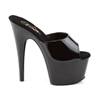 Pleaser - ADORE701 Mules à talons - Chaussures de pole dance - Noir Product image